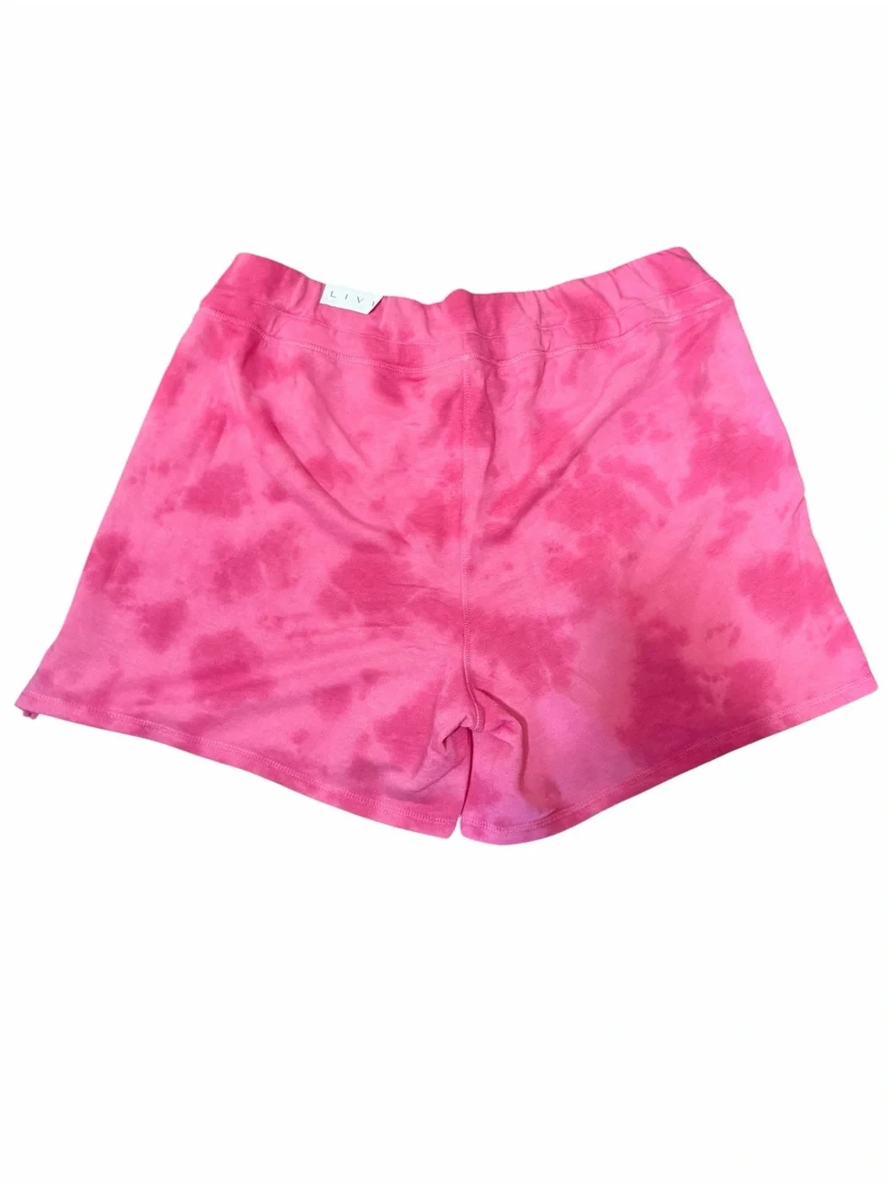 Livi Active Pink Tie-Dye Drawstring Women’s Shorts size 18/20 new